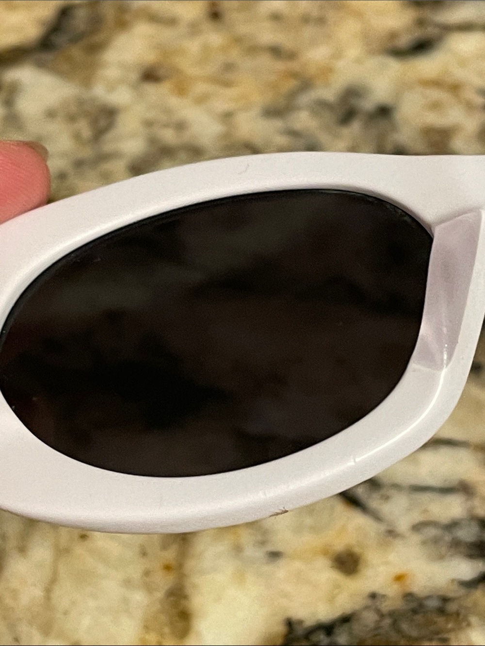 Celine White Oval Sunglasses - Picture 13 of 13